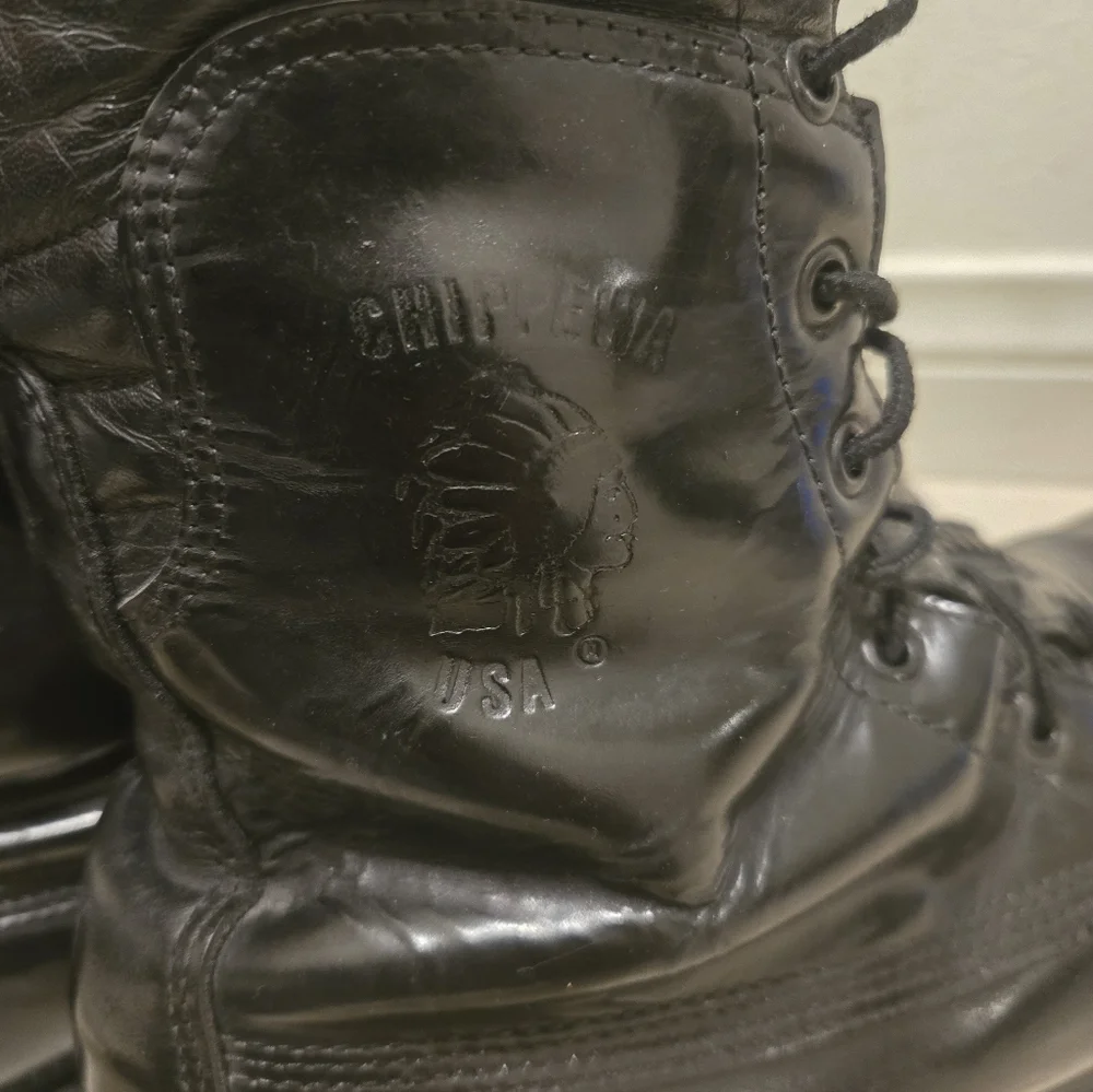 Chippewa Ruttman Black Boots Steel Toe for Men 11 - Picture 5 of 11